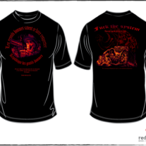 AA Black t-shirt vidanges