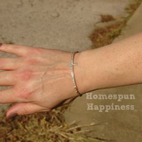 Dainty Cross ~ Silver