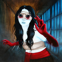 The Engraver - Original Painting