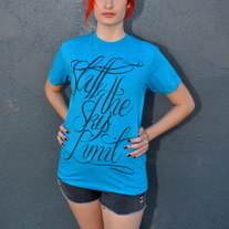 STSL Cursive Turquoise - Mens