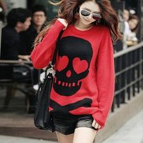 Jersey Calavera / Skull Sweater WH161