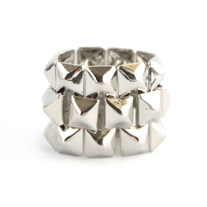 Square Link Ring (More Colors Available)