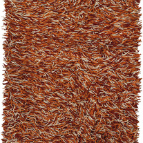 Shag Rugs Cyraine Red