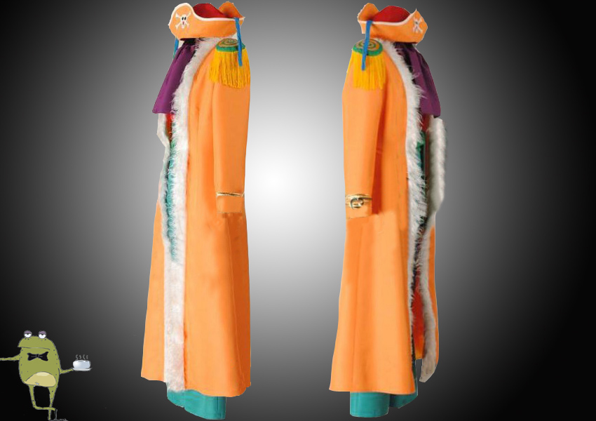 One Piece Buggy The Clown Cosplay Costume Captain Coat CosplayField 