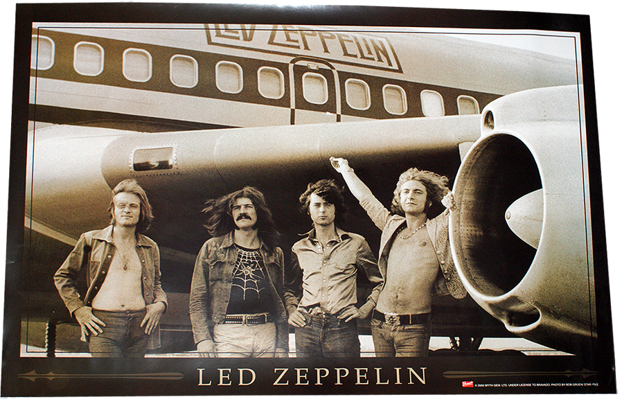 Led Zeppelin The Starship Boeing 707, N7201U POSTER 36 x 24 on Storenvy