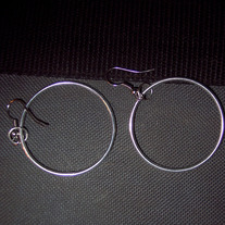 Hanging Hoop Earrings