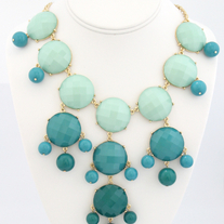 Modern Bubble Bib Statement Necklace (More Colors Available)