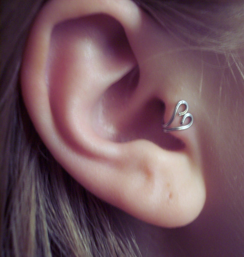 *new* heart T-Cuff