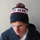 SECRETS UP TO HERE Hat with Pom - Thumbnail 2