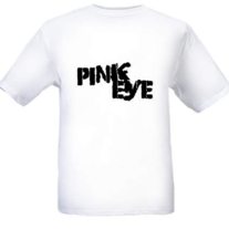 Pink Eye Logo Tee (Black)