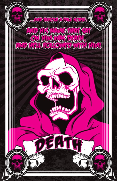 7 Seals Death Print