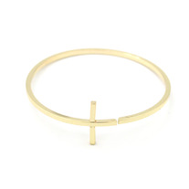 Sideways Cross Bangle (More Colors Available)