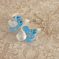 Winter Wedding Earrings