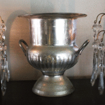 Silverplate Wine Cooler, Champagne Bucket, Loving Cup, Urn
