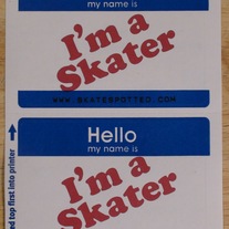 Dr. Skater sticker