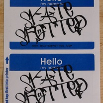 Graffiti sticker