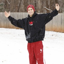 King Hoodie in Red 