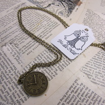 Timepiece Necklace