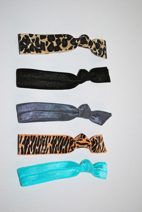 The Paige Set- 5 No-Crease Hair Ties