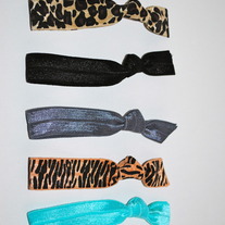 The Paige Set- 5 No-Crease Hair Ties