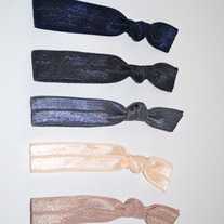 The Rebecca Set- 5 No-Crease Hair Ties