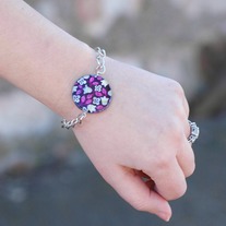 Chunky Floral Bracelet