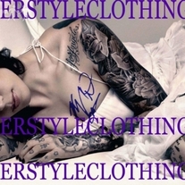  LA INK MAIMI INK HIGH VOLTAGE KAT VON D SIGNED PHOTO