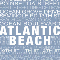 Atlantic Beach Neighborhood Print