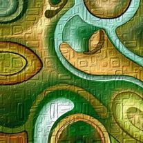 Colorful wall - digital art