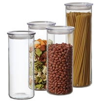 Simax 8-Piece Cylinder Storage Container Set
