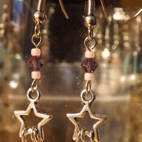 Stars and Crystal, Pink/Purple