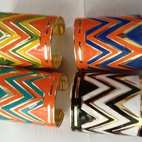 ZigZag Cuff - Various Colors