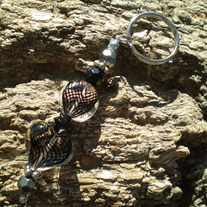 Black Heart Keychain