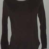 Brown Long Sleeve Shirt-Old Navy Maternity Size Small  CLTE1