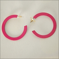 Pink Hoops