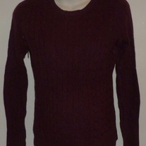 Dark Maroon Sweater-ME Size Small  CLTE2