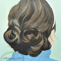 8x10 Matte Print, "Sonia's Glory" from Original Acrylic Painting