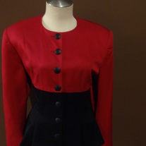 Red & Black Tahari Size10