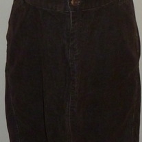 Brown Corduroy Skirt-Old Navy Maternity Size Small
