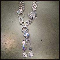 Hope Dream Believe Drop Necklace