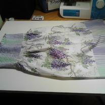 Children's Med Spring Dress in grapes