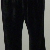 Black Terry Cloth Pants-Old Navy Maternity Size Medium