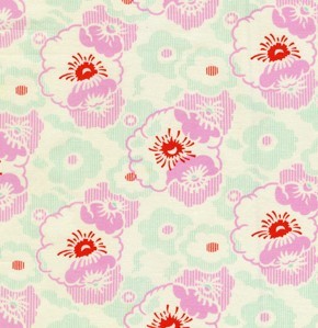 1/2 Yard-Nicey Jane Wash Day Ticking Pink/ HB13 pink