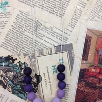 Purple Ombre Necklace 