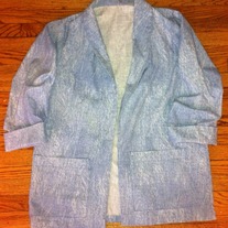 Women's Denim Blazer