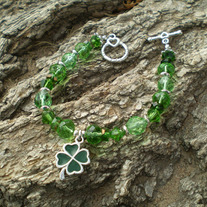St. Patrick's Day Charm Bracelet 