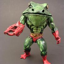 Custom MOTU Croakor figure by Monsterforge