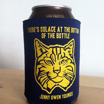 BOBCAT Navy Koozie