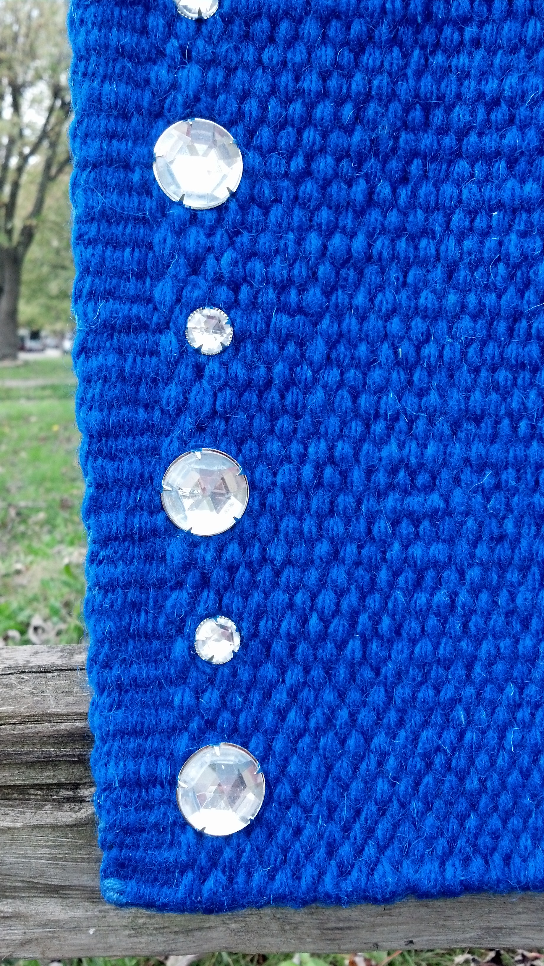 Royal Blue Saddle Blanket on Storenvy