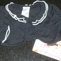 Black/White 1/2 Cardigan-NEW-Nannette Size 24 Months